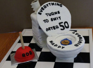 Miami-Florida-Flush-Shit-Down-The=Tolit-Custom-Cake